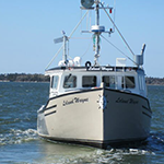 Leland Wayne - Front View at Sail